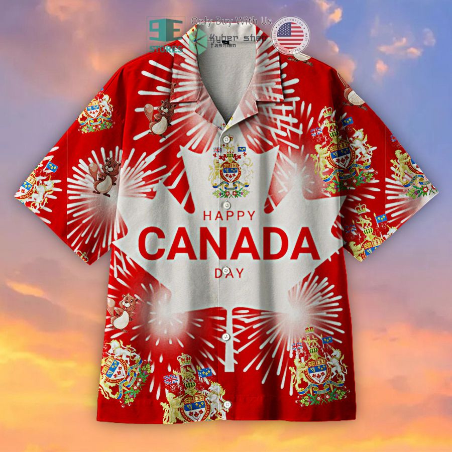i love my motherland canada day hawaiian shirt 1 79322