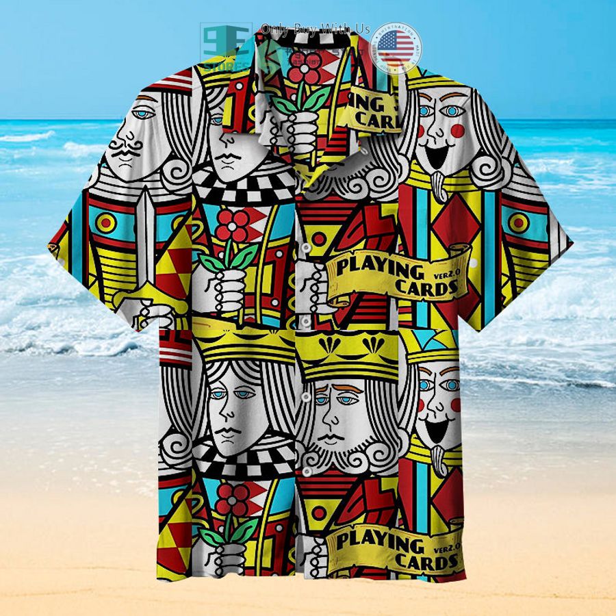 i love poker hawaiian shirt 1 30965