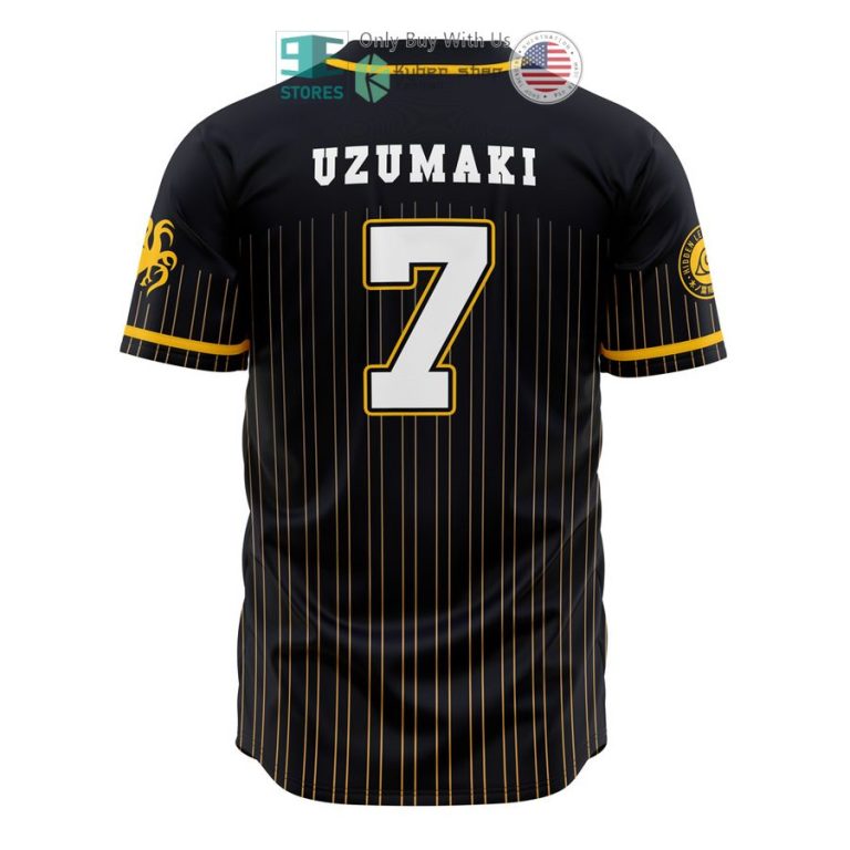 ichiraku ramen naruto yellow baseball jersey 3 74265