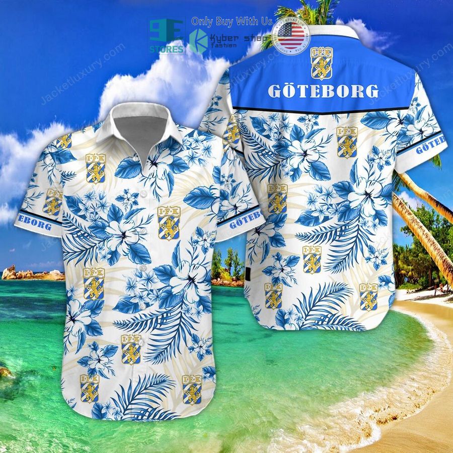 ifk goteborg flowers hawaiian shirt shorts 1 74853