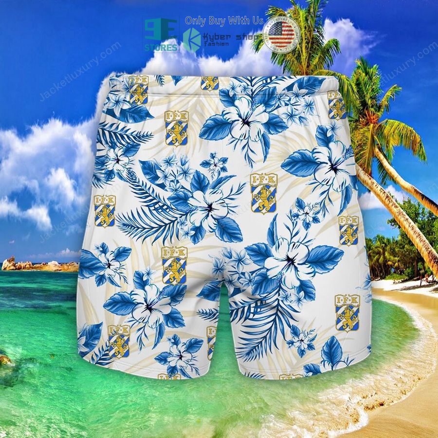 ifk goteborg flowers hawaiian shirt shorts 2 39850