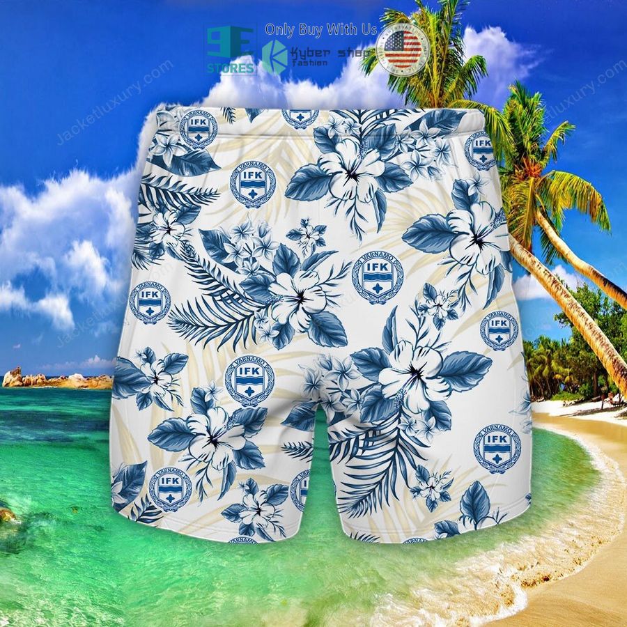 ifk varnamo flowers hawaiian shirt shorts 2 7339