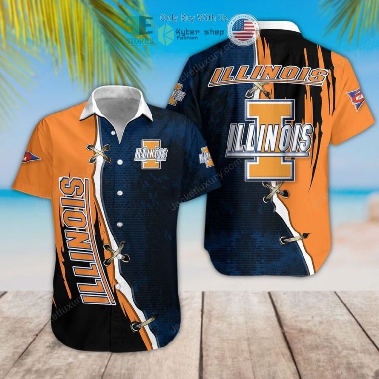 illinois fighting illini hawaiian shirt 1 19557