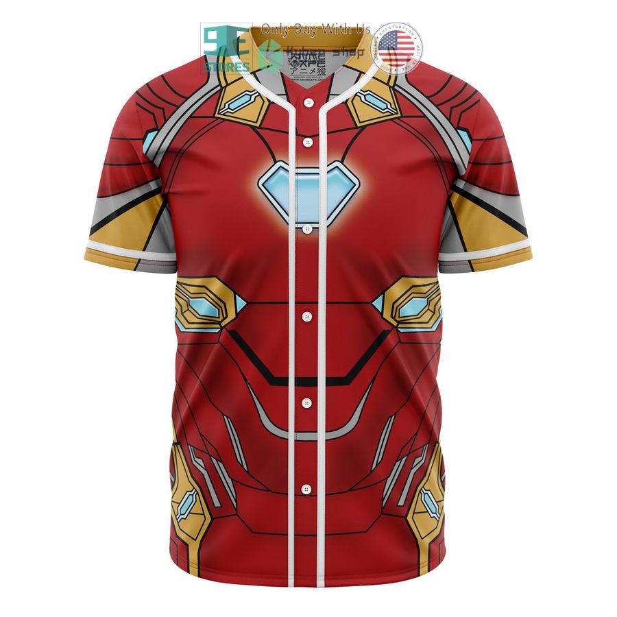 ironman cosplay marvel baseball jersey 1 18900