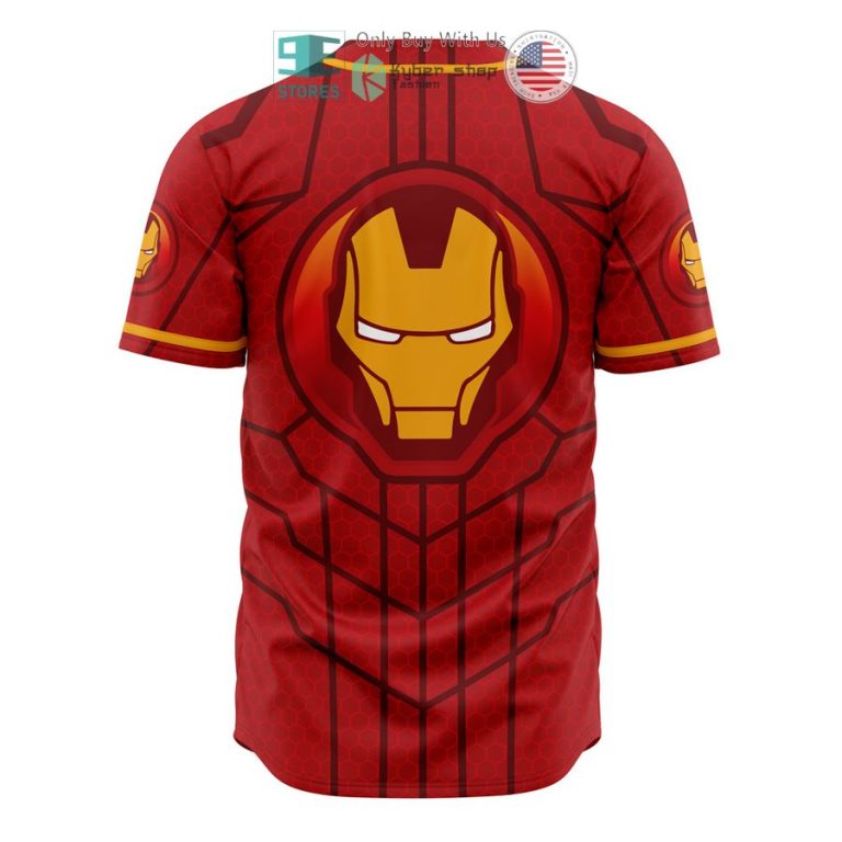 ironman marvel baseball jersey 3 29241