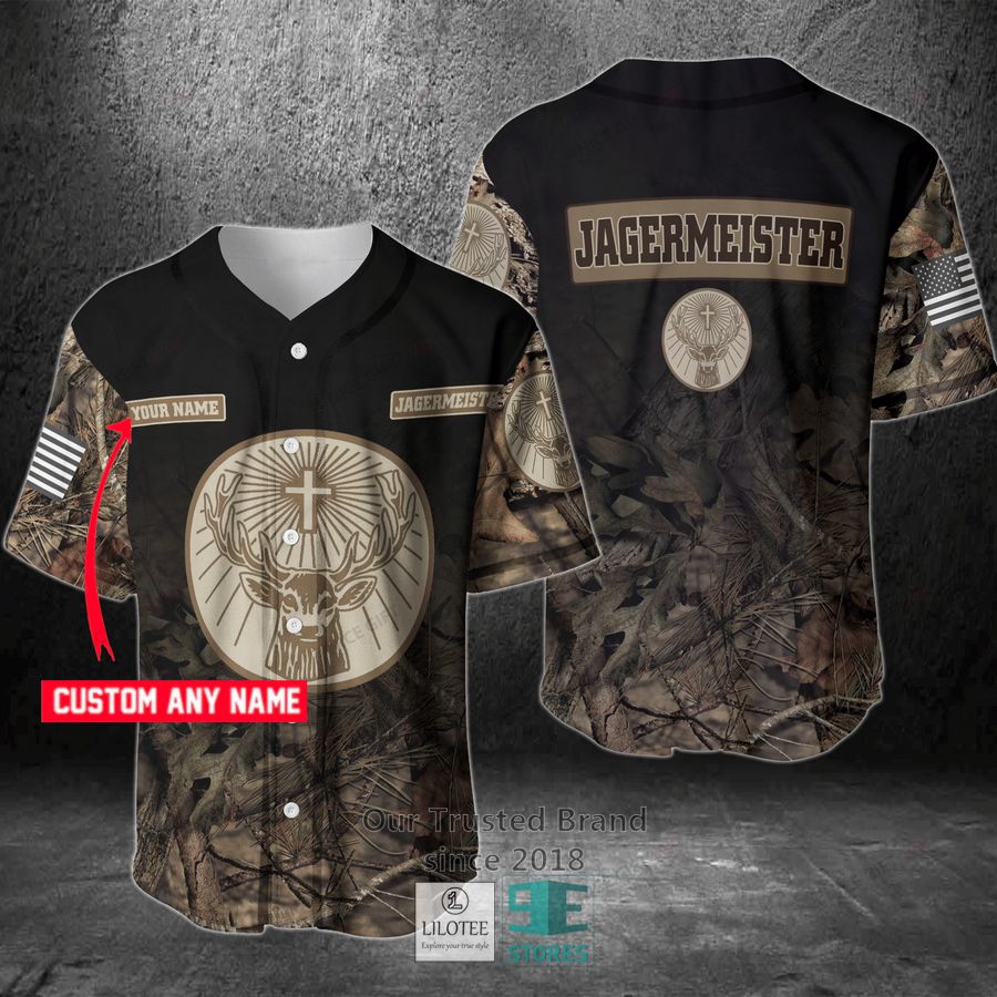 jagermeister your name hunting baseball jersey 1 68327