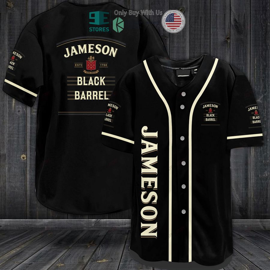 jameson black barrel black baseball jersey 1 20739
