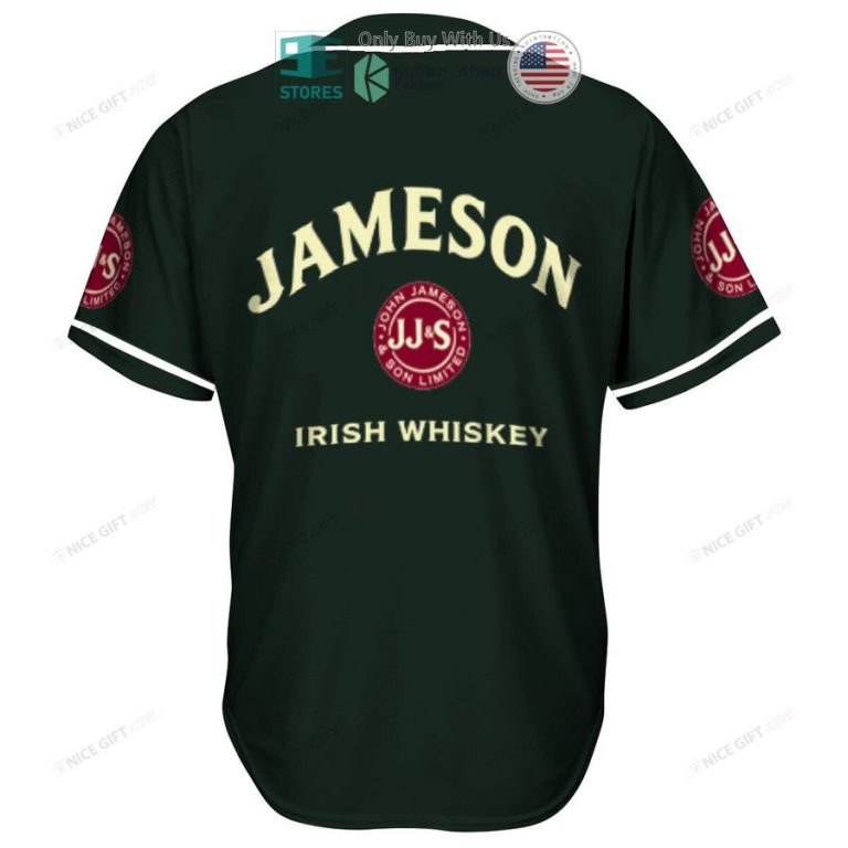 jameson irish logo skull green whiskey baseball jersey 3 93077