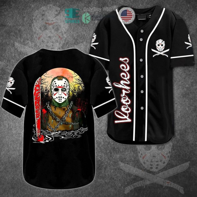 jason voorhees black baseball jersey 1 55586