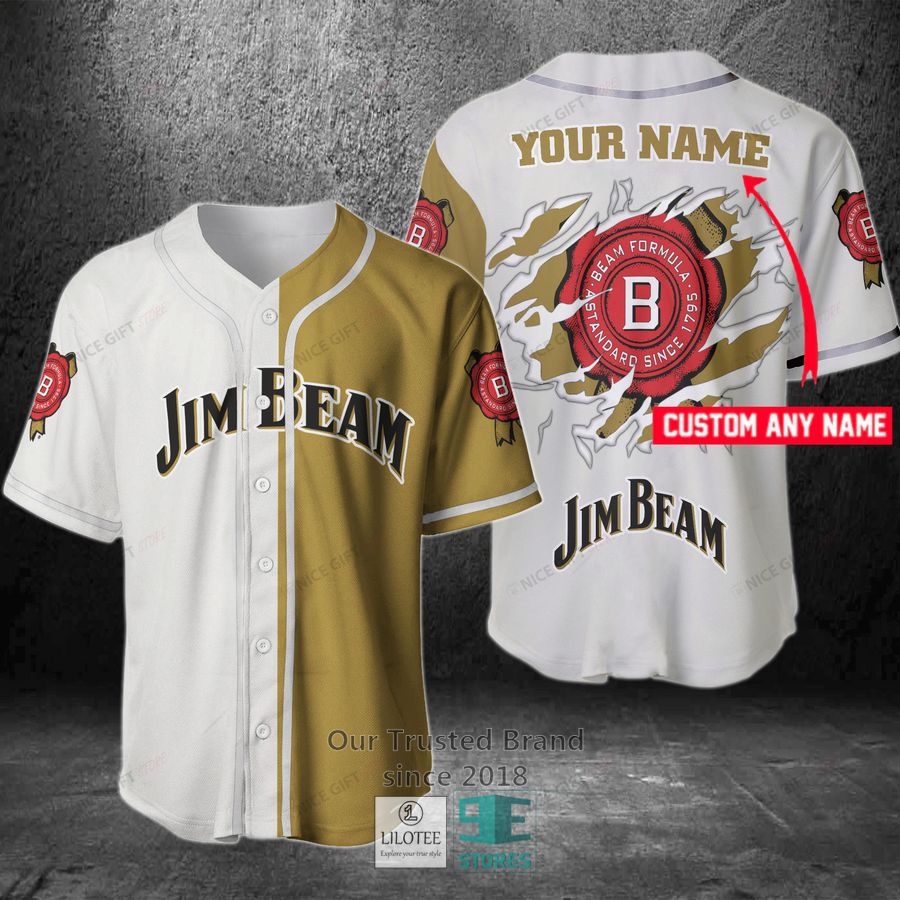 jim beam your name baseball jersey 1 21923