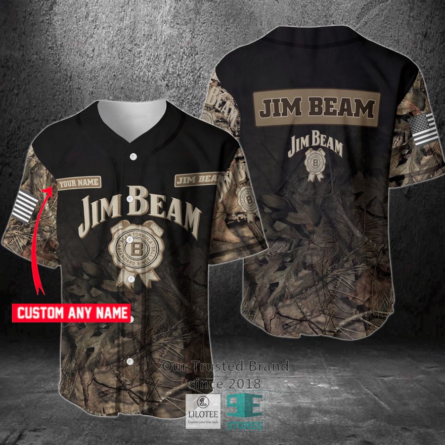 jim beam your name hunting baseball jersey 1 69356