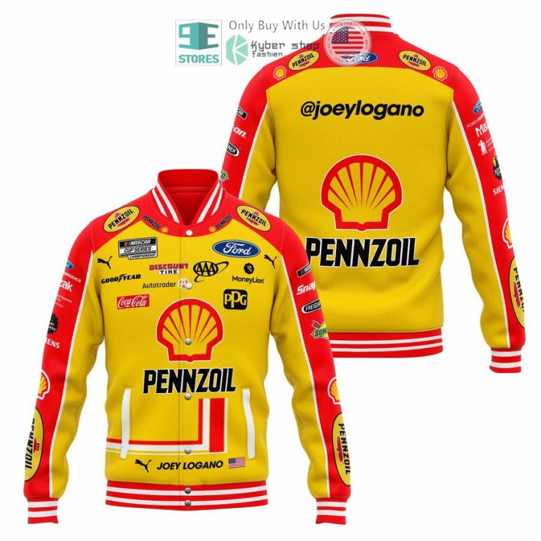 joey logano pennzoil baseball jacket 1 61072