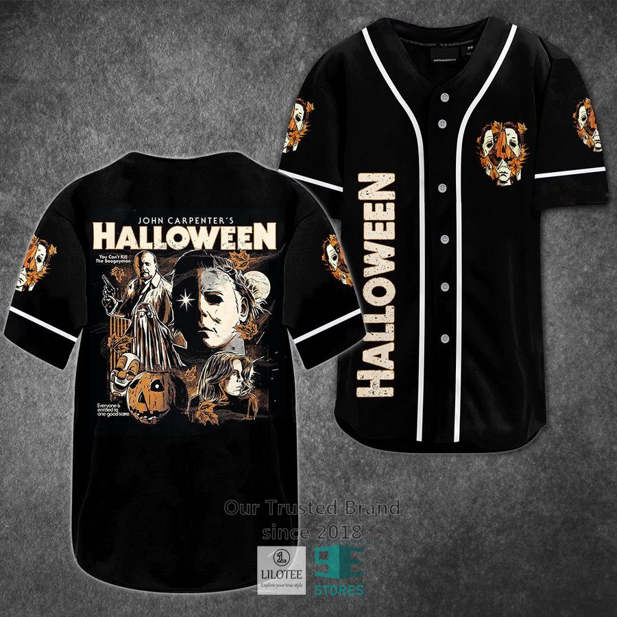 john carpenter halloween horror movie baseball jersey 1 5700
