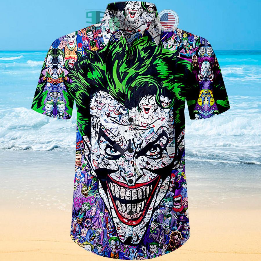 joker face art hawaiian shirt 1 25189