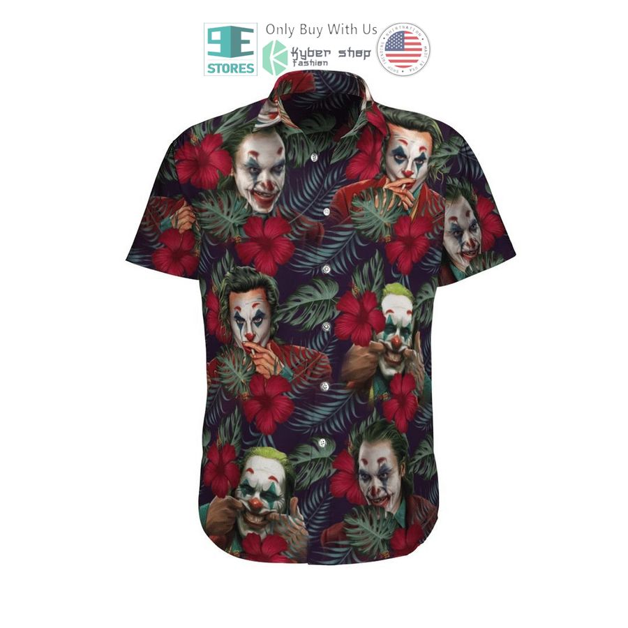 joker tropical leaves hawaiian shirt 1 35588