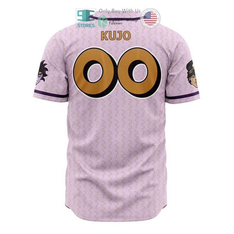 jotaro kujo star platinum jojos bizarre adventure baseball jersey 3 92889