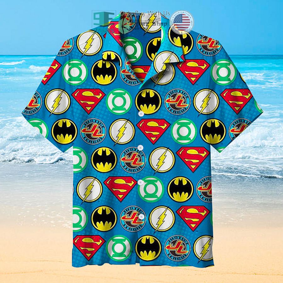 justice league logo hawaiian shirt 1 72710