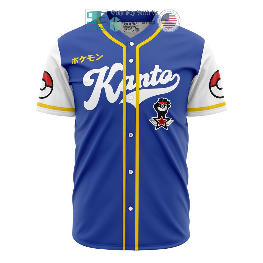 kanto trainer pokemon baseball jersey 2 99572
