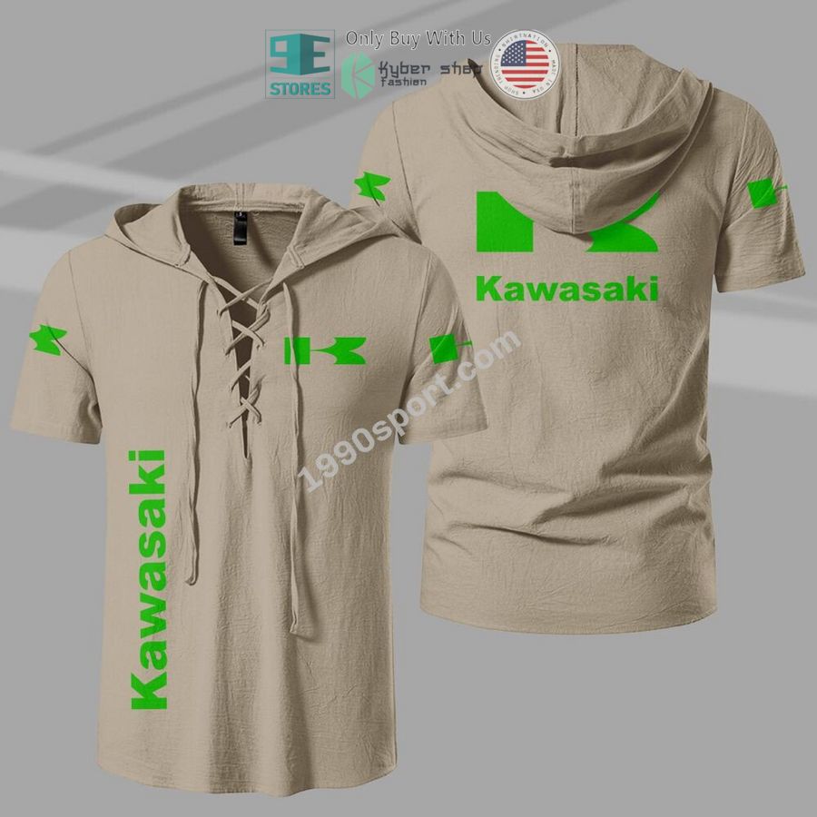 kawasaki brand drawstring shirt 1 33736