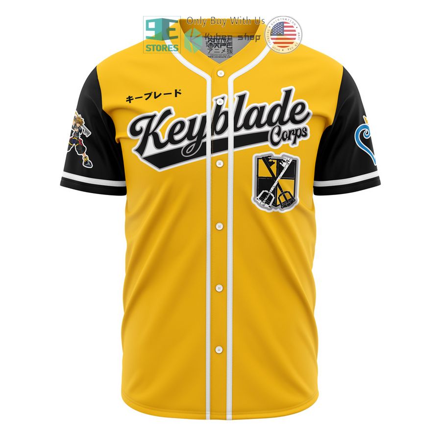 keyblade corps sora kingdom hearts baseball jersey 1 82518