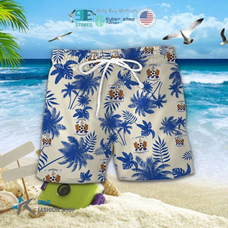 kilmarnock f c logo palm tree hawaiian shirt shorts 2 44149