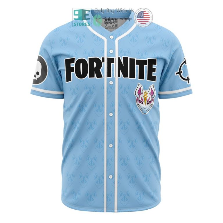 kitsune drift mask fortnite baseball jersey 1 77859