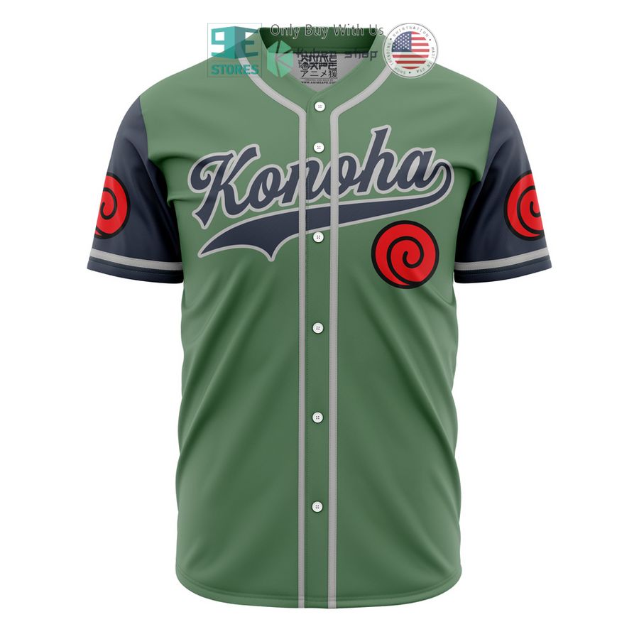 konoha jonin naruto baseball jersey 1 35376