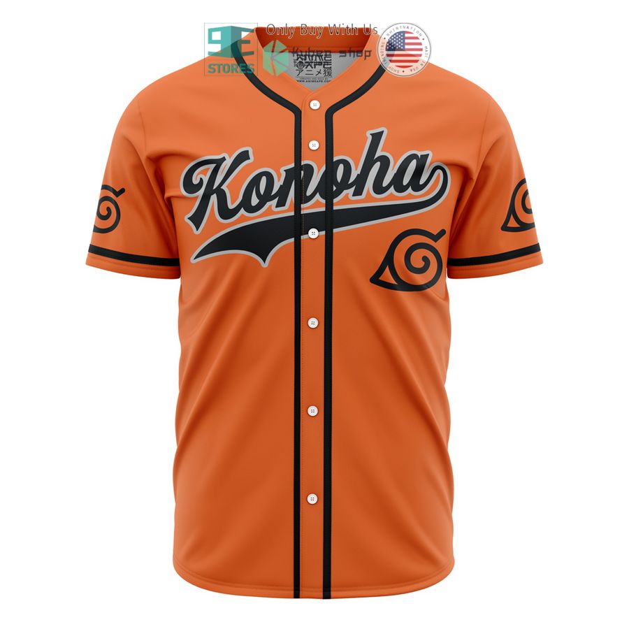 konoha uzumaki naruto baseball jersey 1 80453
