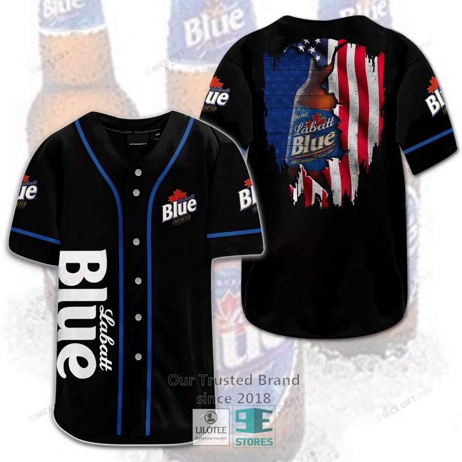 labatt blue baseball jersey 1 99138