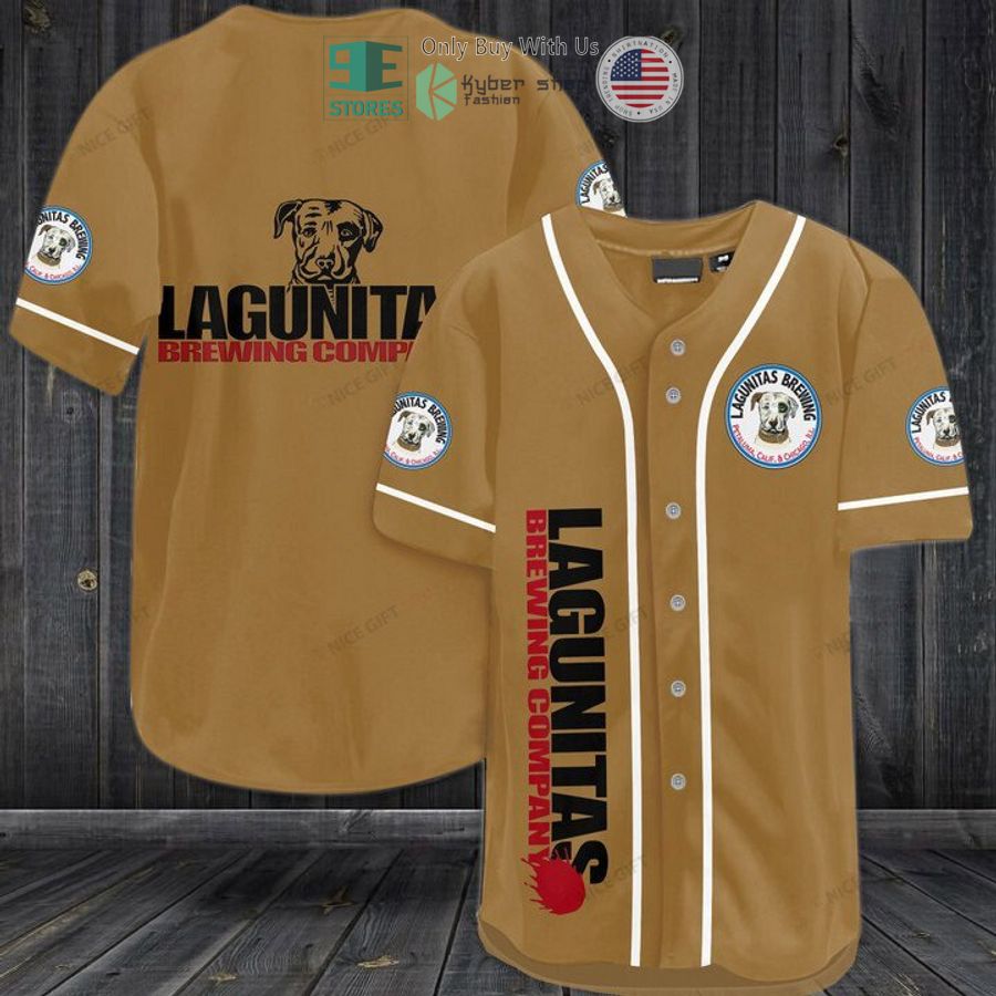 lagunitas brewing company logo baseball jersey 1 76678