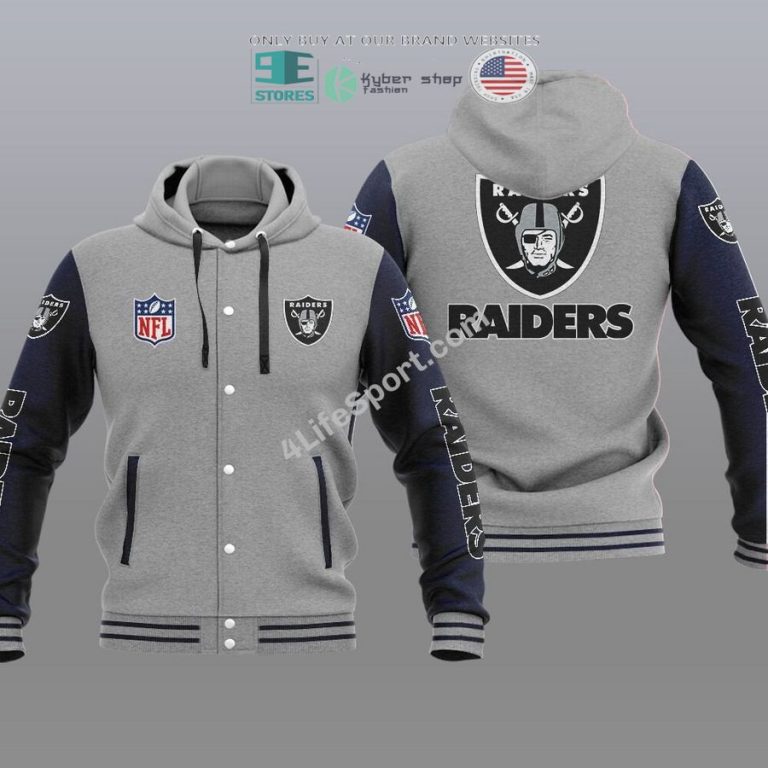 las vegas raiders baseball hoodie jacket 2 99880