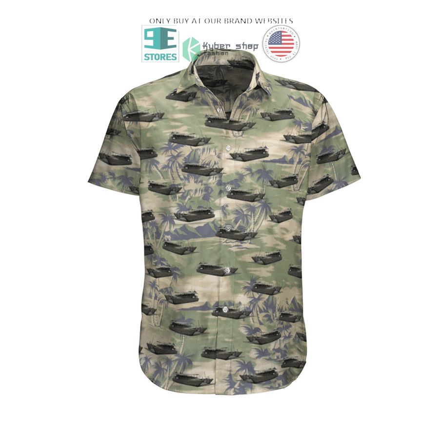 lcm 8 australian army green hawaiian shirt shorts 1 25404