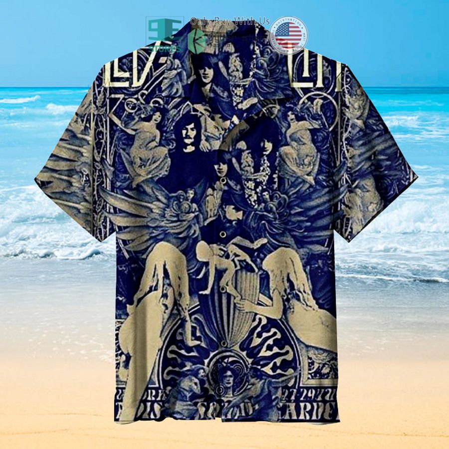 led zeppelin hawaiian shirt 1 10821