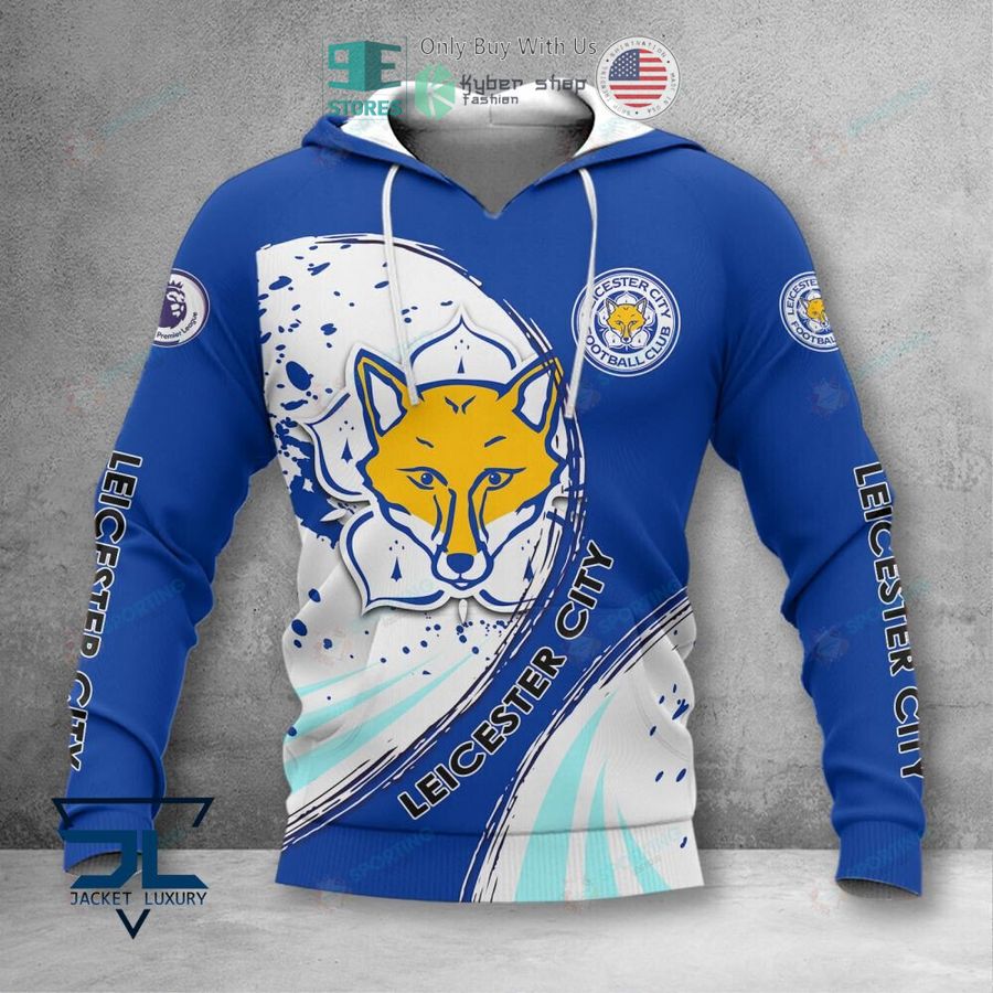 leicester city f c logo 3d polo shirt hoodie 2 18202