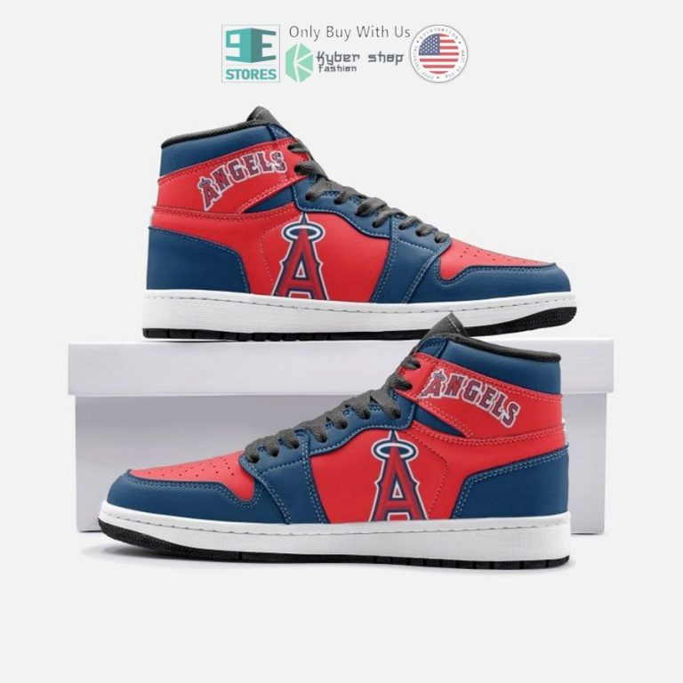 los angeles angels logo air jordan high top shoes 1 38783