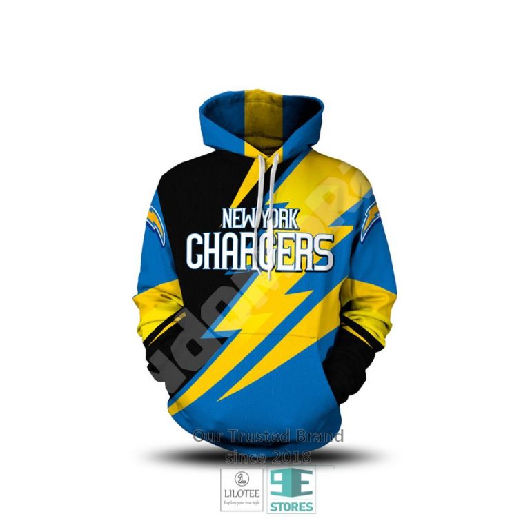 los angeles chargers 3d hoodie 2 1089