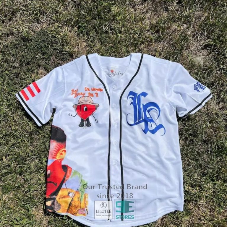 los angeles dodgers bad bunny 22 baseball jersey 2 27022