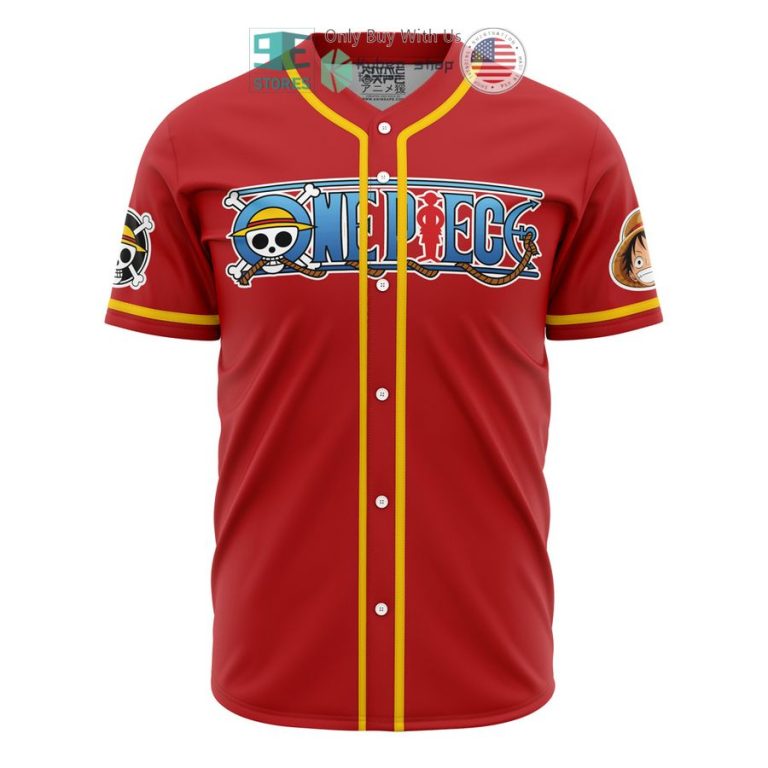 luffy one piece baseball jersey 2 57936