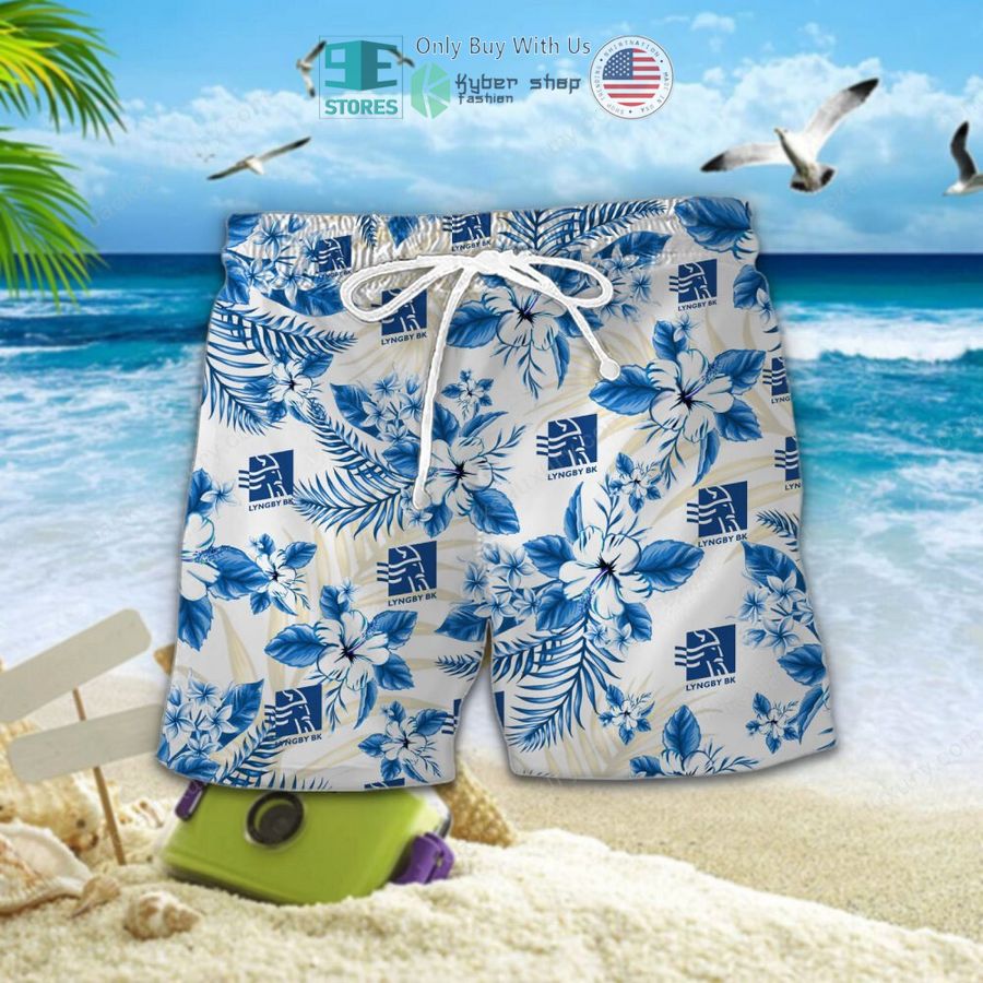 lyngby boldklub flowers hawaiian shirt shorts 2 16431