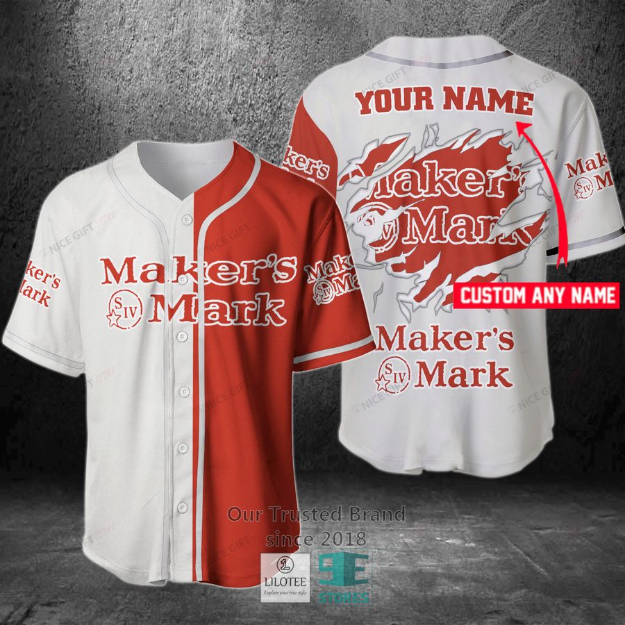 maker s mark your name red white baseball jersey 1 85857