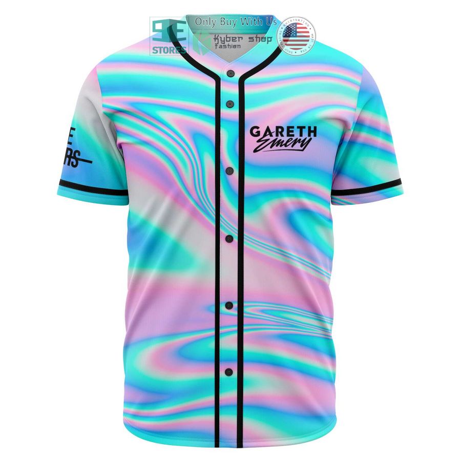 mallory gareth 83 hologram pattern baseball jersey 1 3551