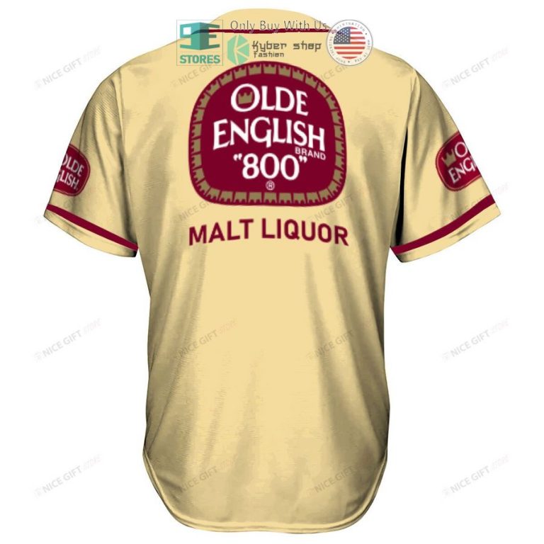 malt liquor olde english 800 logo baseball jersey 3 56822