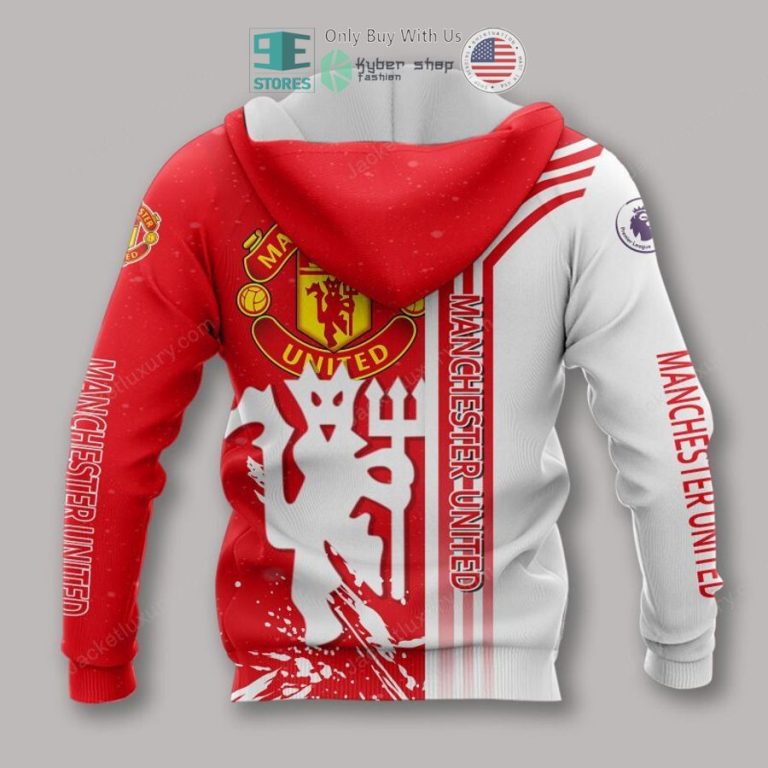 manchester united 3d polo shirt hoodie 3 36724