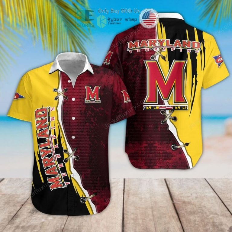 maryland terrapins hawaiian shirt 1 96339