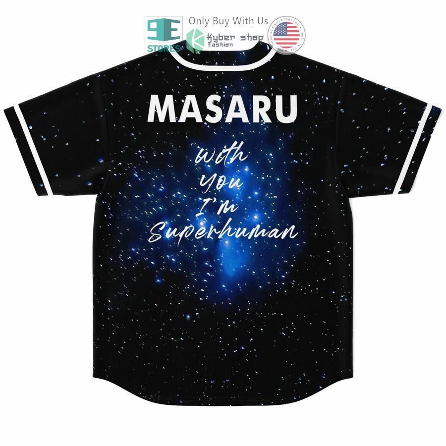 masaru with you im superhuman baseball jersey 1 4002