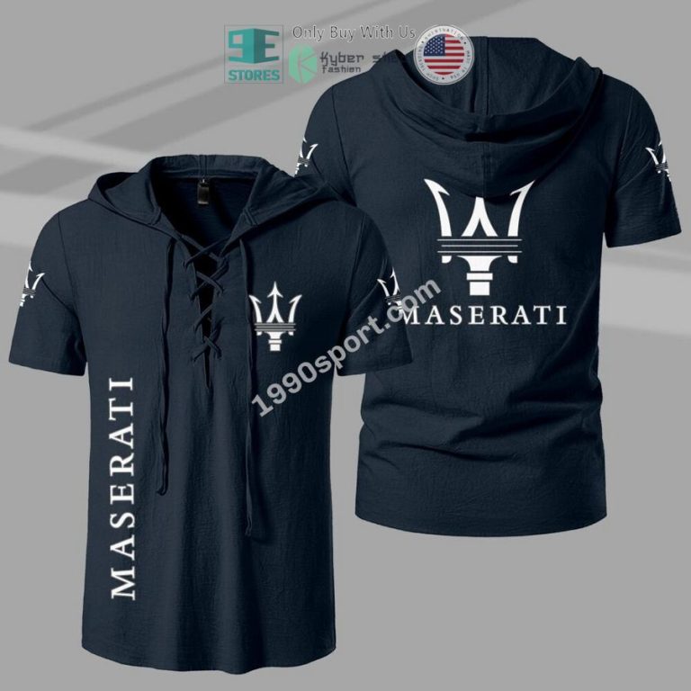 maserati brand drawstring shirt 3 40241