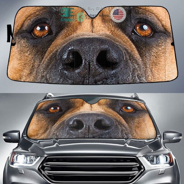 mastiff eyes car sun shade 1 56201