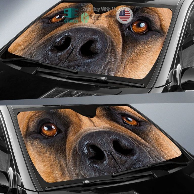 mastiff eyes car sun shade 2 66371