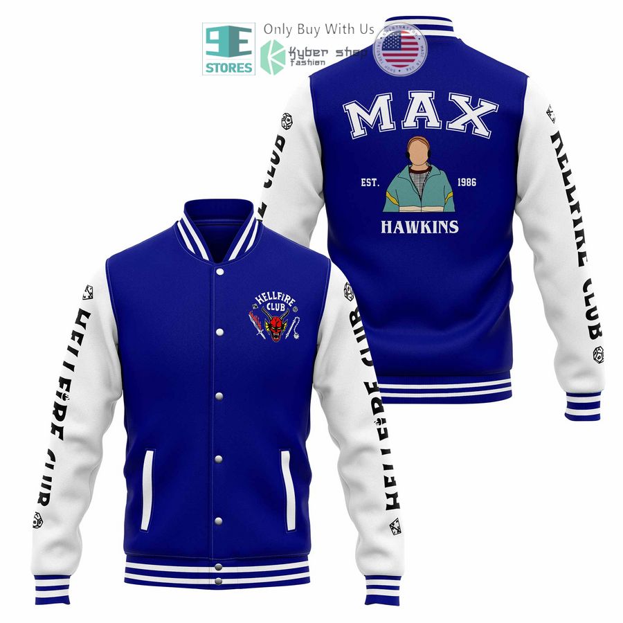 BEST Max Stranger Things Baseball Jacket • Shirtnation - Shop trending ...