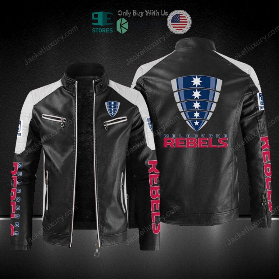 melbourne rebels block leather jacket 1 60218